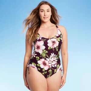 Floral One-Piece Swimsuit by Kona sol size XL